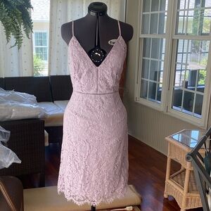 Lilac lace ASTR dress